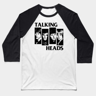 Talking Heads // Original Punksthetic Fan Art Design Baseball T-Shirt